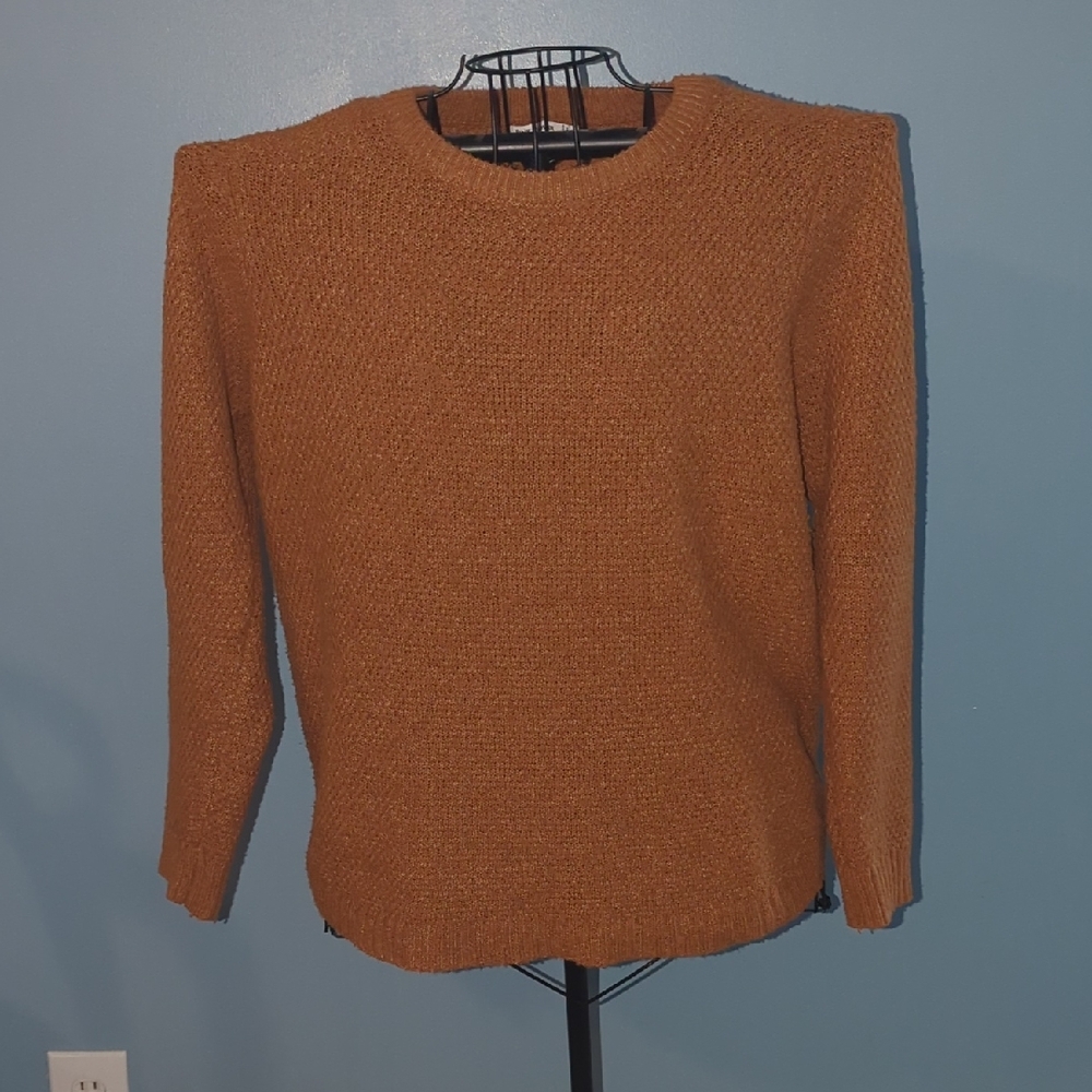 Pink Clover Cozy Tan Knit Sweater
